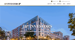 Desktop Screenshot of hpinvestors.com